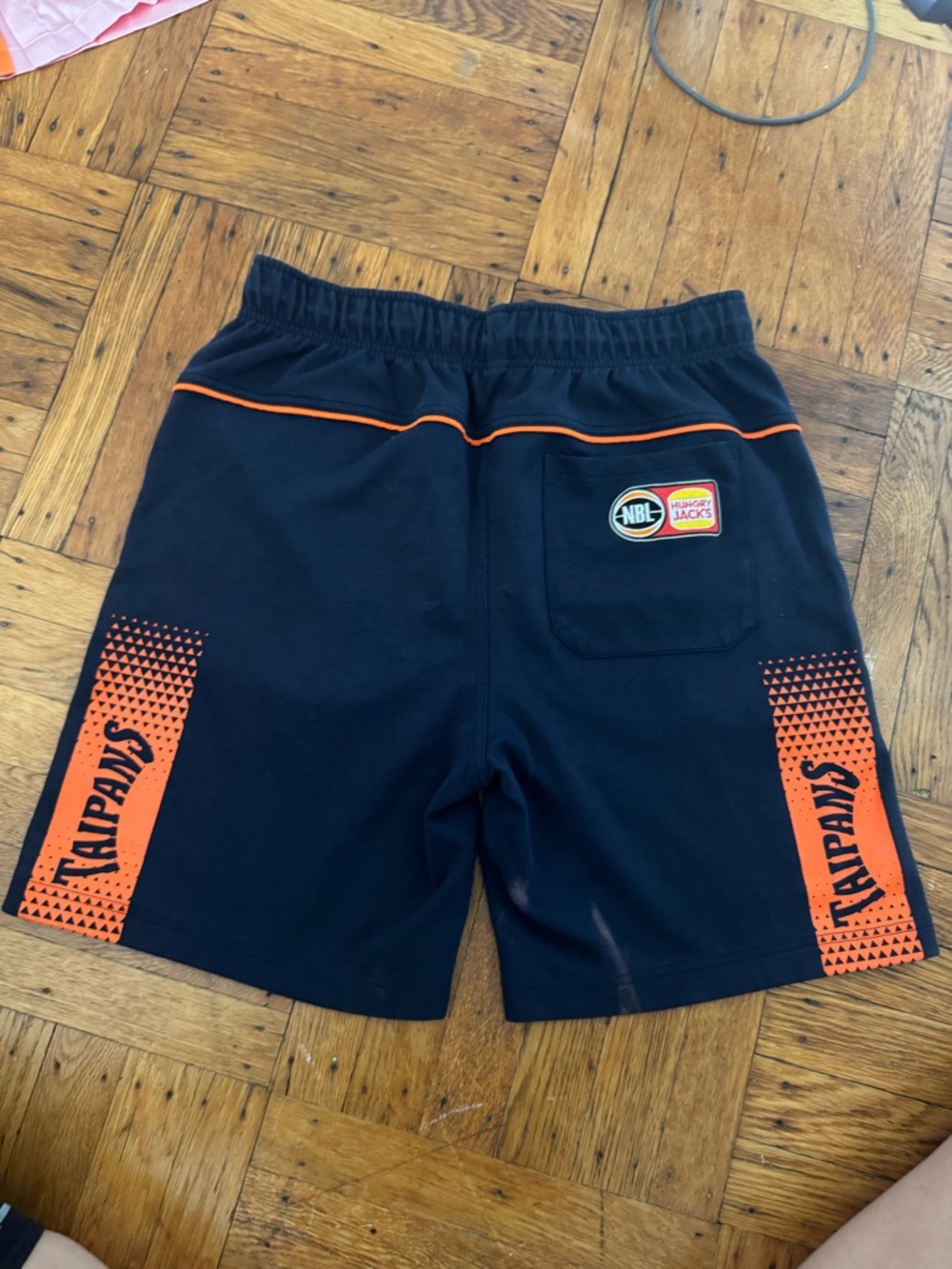 Champion NBL Navy Athletic Sweat Shorts with Cairns Taipans Patch - Picture 8 of 9